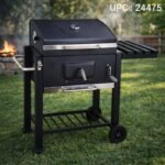  شواء فحم خارجية (Barbecue Charcoal Grill Trolley)،