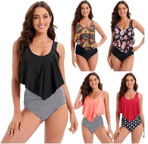 669045029_984528653902761_8368452051152620567_n مايو سباحة ستاتي قطعتين بوليستر - الصورة 1