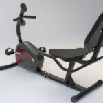 جهاز دراجة ثابتة بمسند ظهر (Recumbent Bike)،